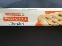 Pasta sfoglia rettangolare