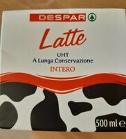Latte UHT intero