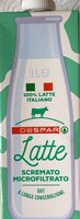 Latte scremato microfiltrato a lunga conservazione
