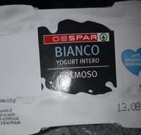Bianco yogourt intero cremoso
