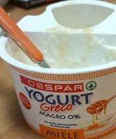 Yogurt greco miele