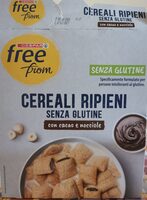 Cereali ripieni con cacao e nocciole senza glutine