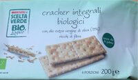 Cracker integrali biologici
