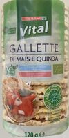 Gallette di mais e quinoa
