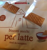 Biscotti secchi per latte