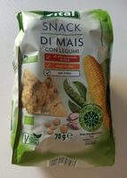 Snack Di Mais Con Legumi Biologici