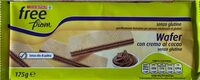 Wafer con crema al cacao senza glutine