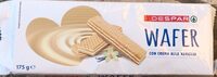 Wafer con crema alla vaniglia