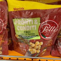 Ceci cotti al vapore