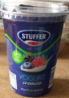Yogurt cremoso frutti di bosco