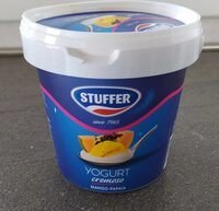 Yogurt cremoso mango papaya