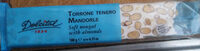 Torrone tenero Mandorle - nougat tendre aux amandes