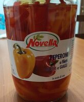 Peperoni a filetti rossi e gialli