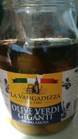 Olive verdi giganti in salamoia