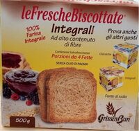 Fette biscottate integrali