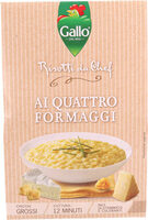 Risotto Ai Quattro Formaggi Gallo 175 G.