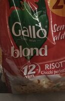 Gallo blond riso