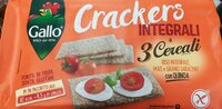 Crackers integrals aux 3 céréales