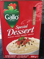 Riz spécial dessert