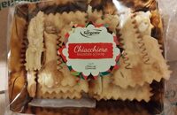 Chiacchiere biscottate al forno