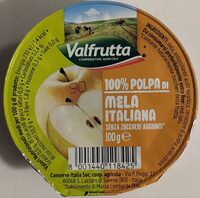 Polpa di mela italiana