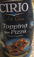 Topping per pizza