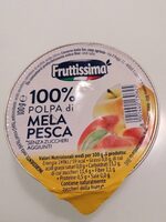 Polpa di mela pesca