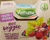 100% Veggie Frutti di Bosco,Barbabietola, Carota Nera