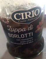 Zuppa di borlotti