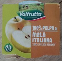 100% polpa di mela italiana