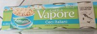 Ceci cotti a vapore