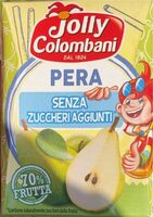 Pera senza zuccheri aggiunti