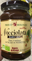 Nocciolata sans lait