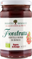 Fiordifrutta mirtilli rossi di bosco