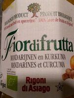 Fior di frutta - Organic clementine and curcuma spread