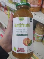Tantifrutti Albicocca, pesca, mela al basilico