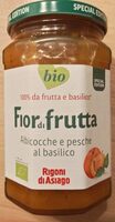 Fiordifrutta albicocche e pesche al basilico