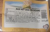 Maxi hot doghe con sesamo