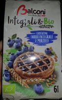 Crostatina FARRO INTRGRALE E MIRTILLI