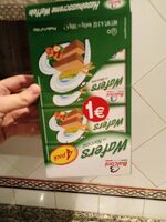 Wafers alla nocciola