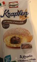 Krapfen con crema al cioccolato