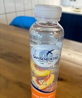 Peach flavored water