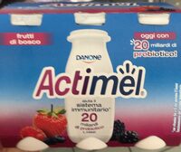 Danone Actimel Frutti Di Bosco X6