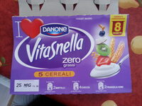 Vitasnella Zero Grassi 5 Cereali Fragola Kiwi