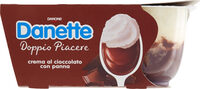 Doppio piacere crema al cioccolato con panna