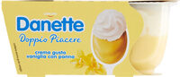 Doppio piacere crema gusto vaniglia con panna