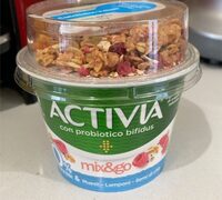 Activia con probiotico bifidus mix&go