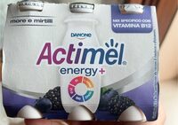 Actimel energy+ more e mirtilli