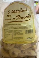 Taralli con semi di finocchio
