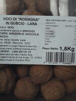 Noci di Romagna in guscio